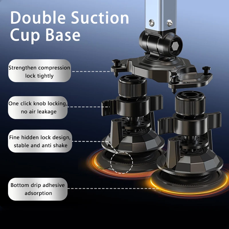 Professional Dual Suction Cup  - огляд і ціна Boom Arm Stand