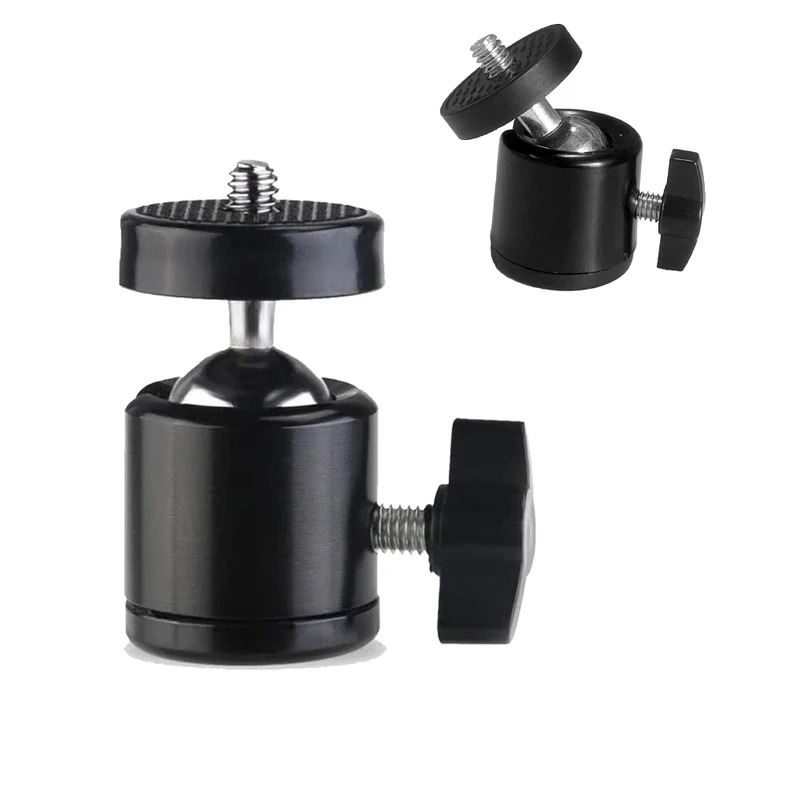 Hot Shoe 1/4 Screw Hole Tripod - огляд і ціна Photography Video Lighting Kit With Adjustable Tripod Stand