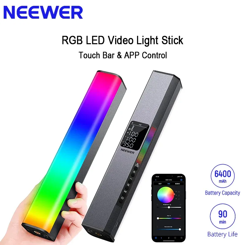 For NEEWER RGB Magnetic Handhe - огляд і ціна Photography Lighting App