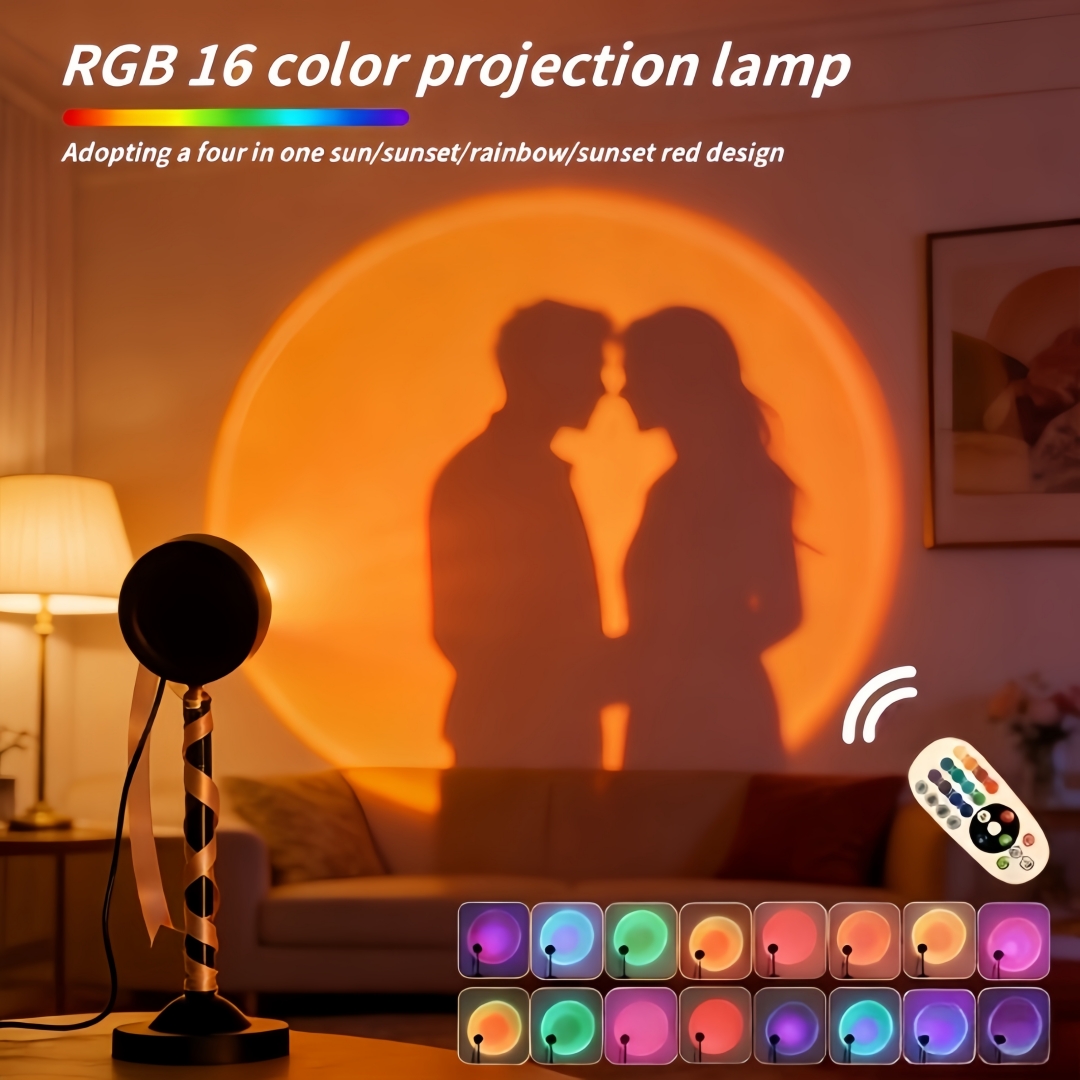 16 Color RGB Changing Sunset L - огляд і ціна Photography Lighting Mood