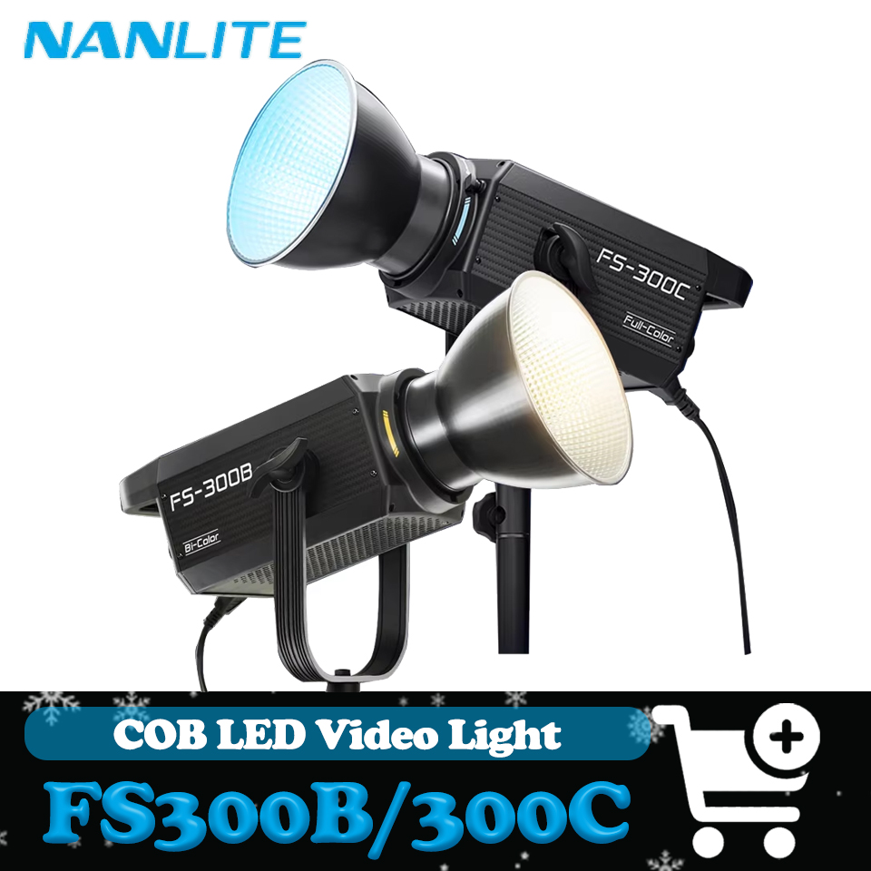 Nanlite FS-300C FS-300B Video  - огляд і ціна Photography Lighting App