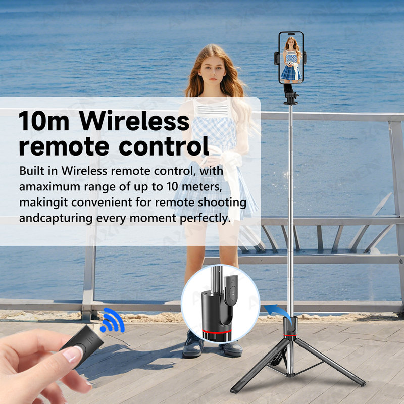 AXNEN F15 Extendable Selfie St - огляд і ціна Photography Video Lighting Kit With Adjustable Tripod Stand
